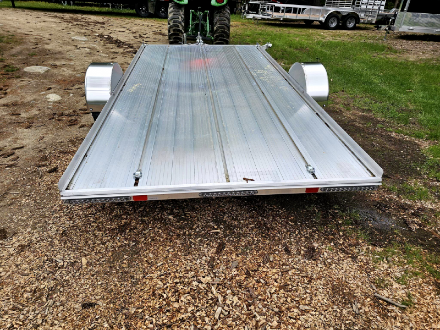 New 2024 7x14 Tilt utility trailer all aluminum - High Country Trailers