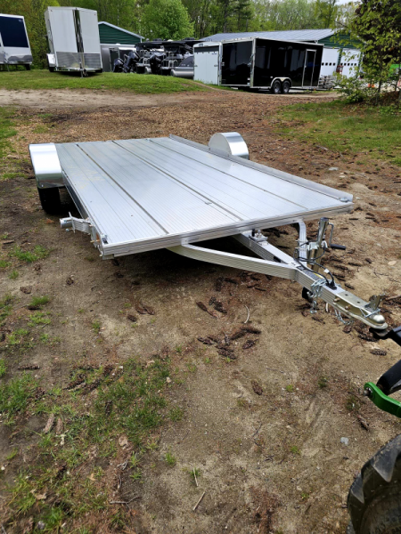 New 2024 7x14 Tilt utility trailer all aluminum - High Country Trailers