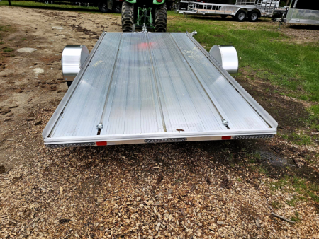 New 2024 7x14 Tilt utility trailer all aluminum - High Country Trailers