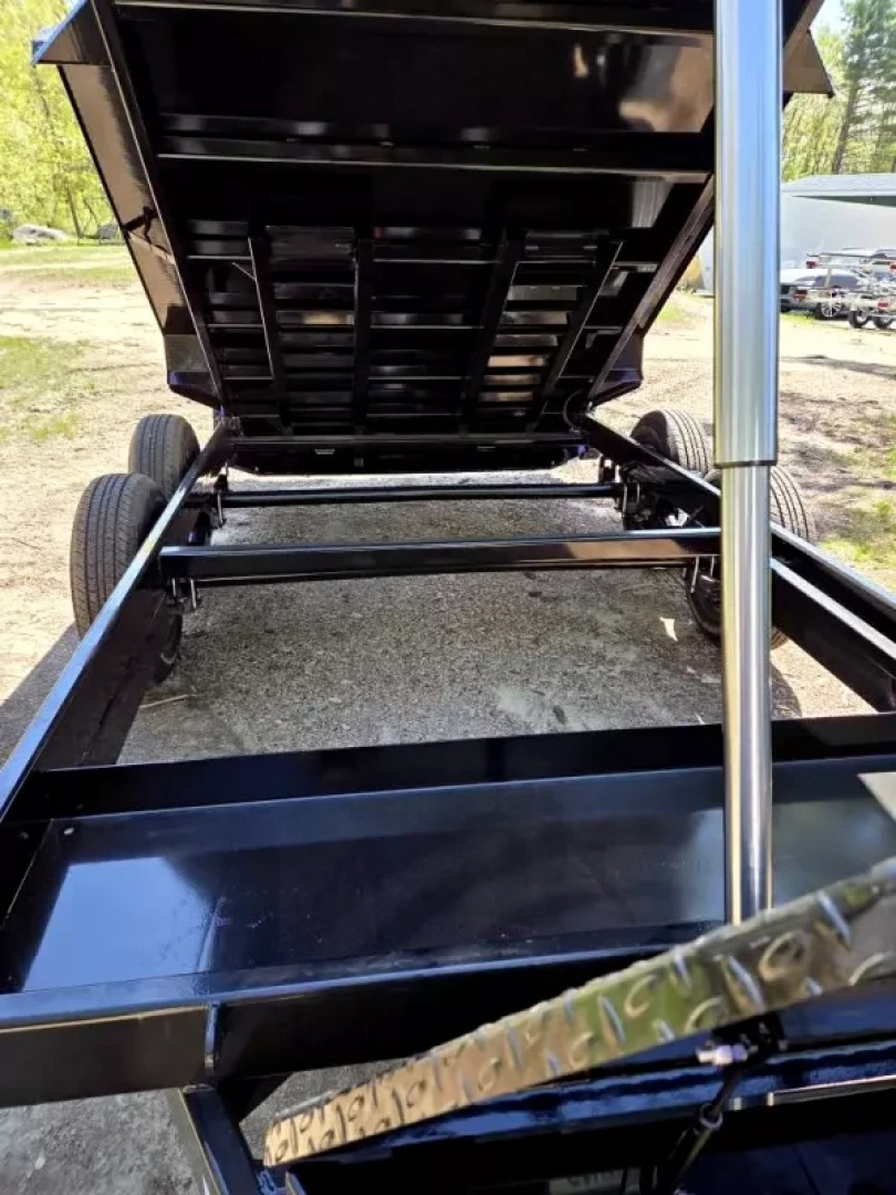 New 2025 7x14 Commercial grade dump trailer 14,000lb gvwr - Watchdog