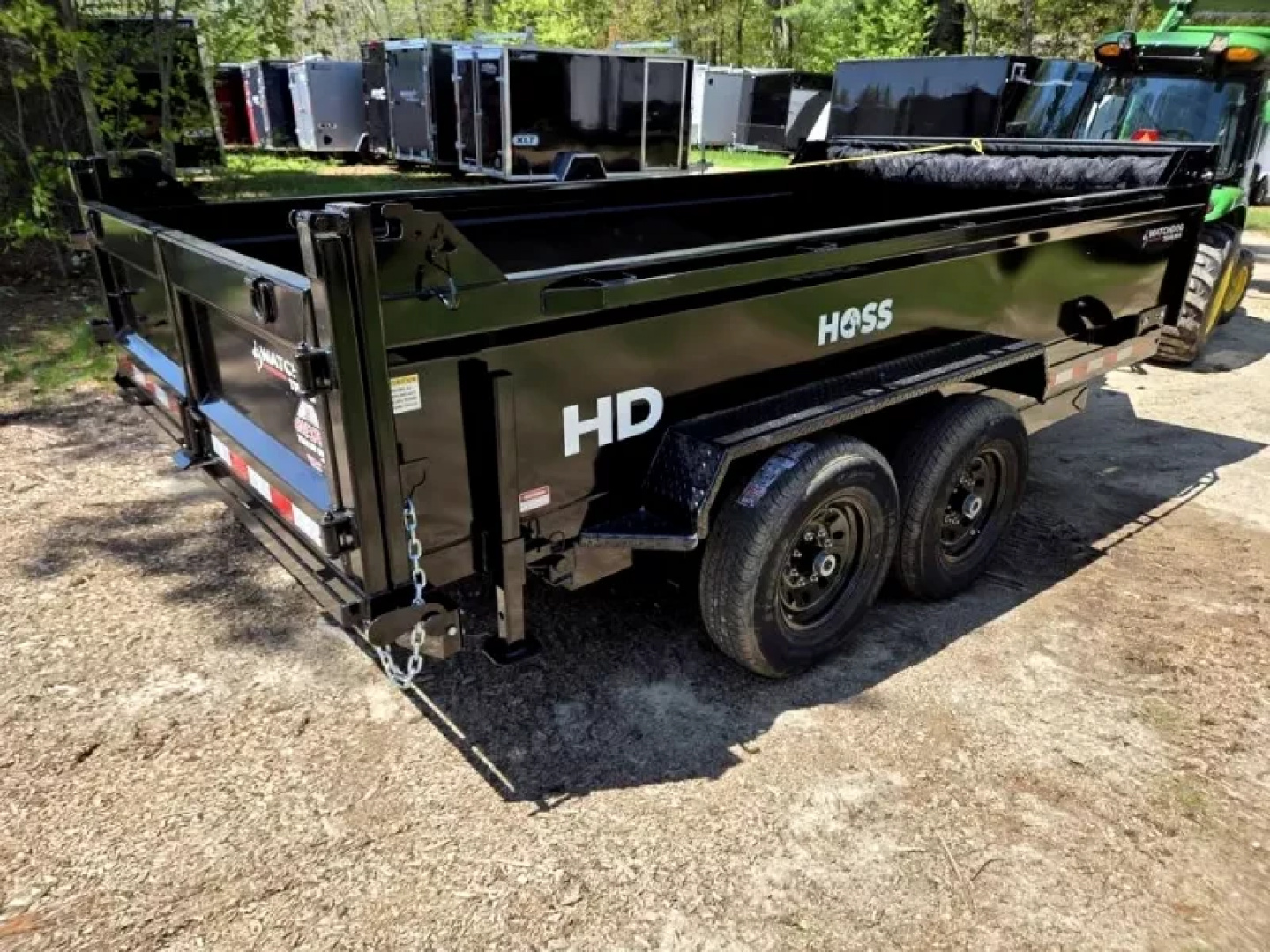 New 2025 7x14 Commercial grade dump trailer 14,000lb gvwr - Watchdog