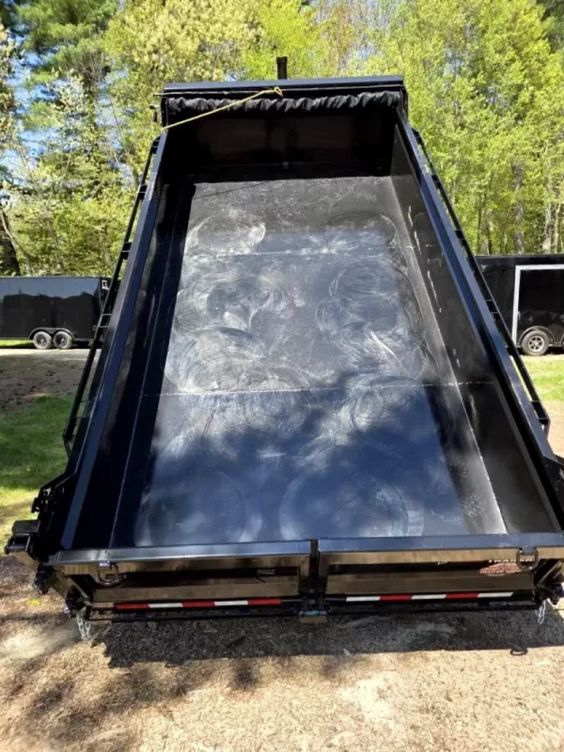 New 2025 7x14 Commercial grade dump trailer 14,000lb gvwr - Watchdog