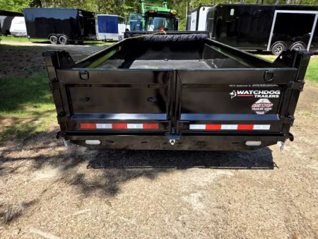 New 2025 7x14 Commercial grade dump trailer 14,000lb gvwr - Watchdog