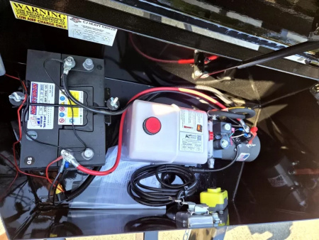 New 2026 7x14 14,000lb gvwr dump trailer with 2 foot sides - Quality Steel & Aluminum Products, LLC