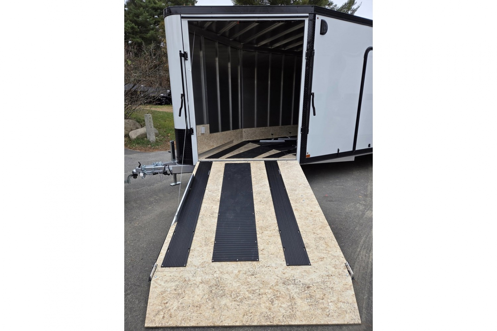 New 2026 7.5x22 Xps 4 place aluminum snowmobile trailer extra height will fit sxs utvs - Nitro