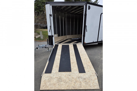 New 2026 7.5x22 Xps 4 place aluminum snowmobile trailer extra height will fit sxs utvs - Nitro