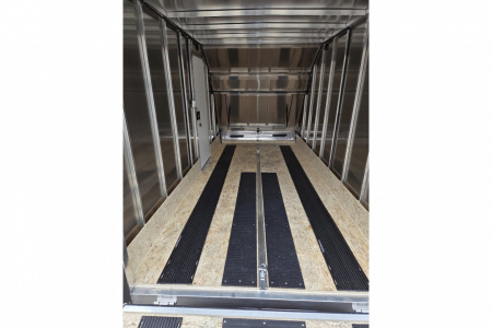 New 2026 66X12 single place aluminum snowmobile TRAILER GALVANIZED AXLE - Nitro