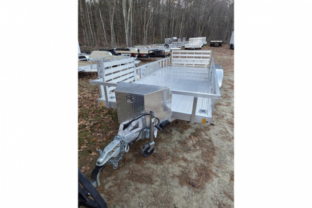 New 2026 6.5X18 ALUMINUM UTILITY TRAILER WITH ALUMINUM FLOOR & BI FOLD GATES - High Country Trailers