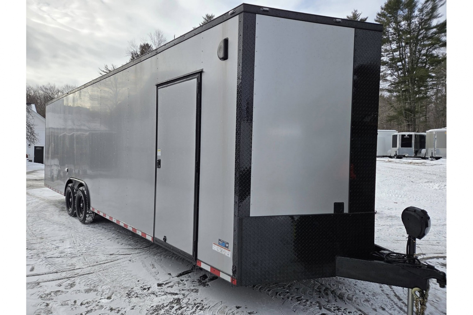 New 2026 8.5x28 14000lb gvwr enclosed car hauler trailer extra height - Anvil Trailers