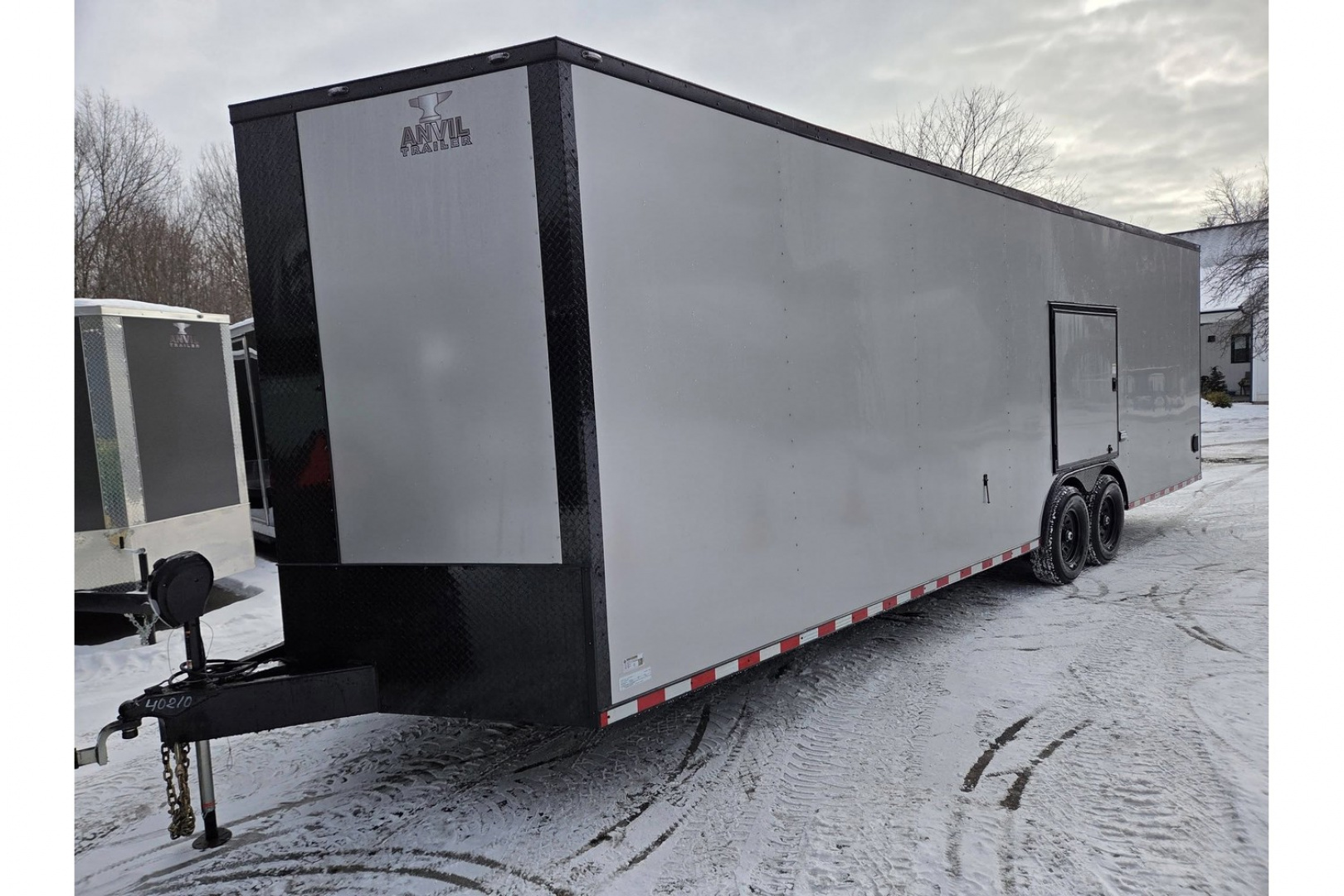 New 2026 8.5x28 14000lb gvwr enclosed car hauler trailer extra height - Anvil Trailers