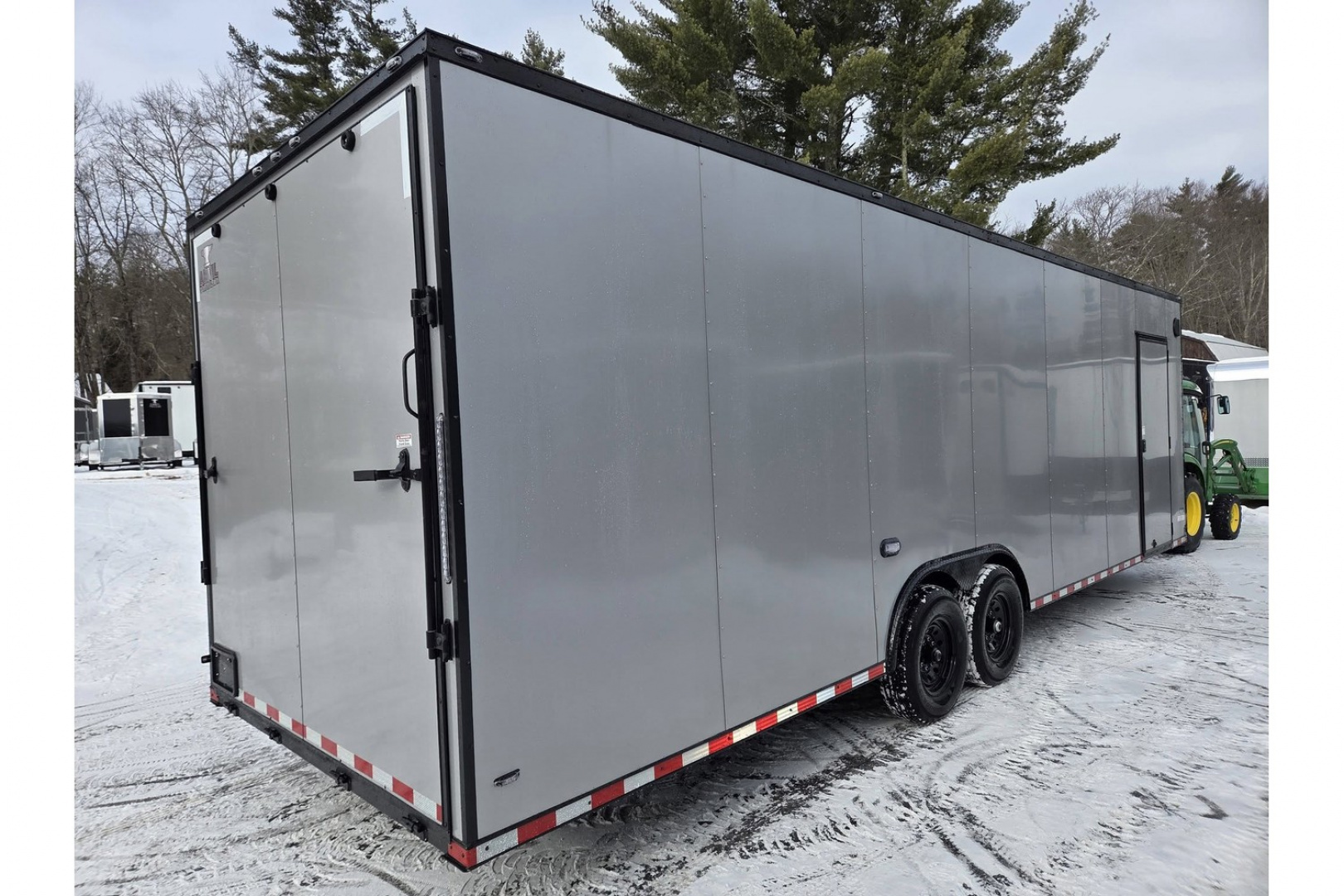 New 2026 8.5x28 14000lb gvwr enclosed car hauler trailer extra height - Anvil Trailers