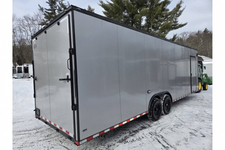 New 2026 8.5x28 14000lb gvwr enclosed car hauler trailer extra height - Anvil Trailers