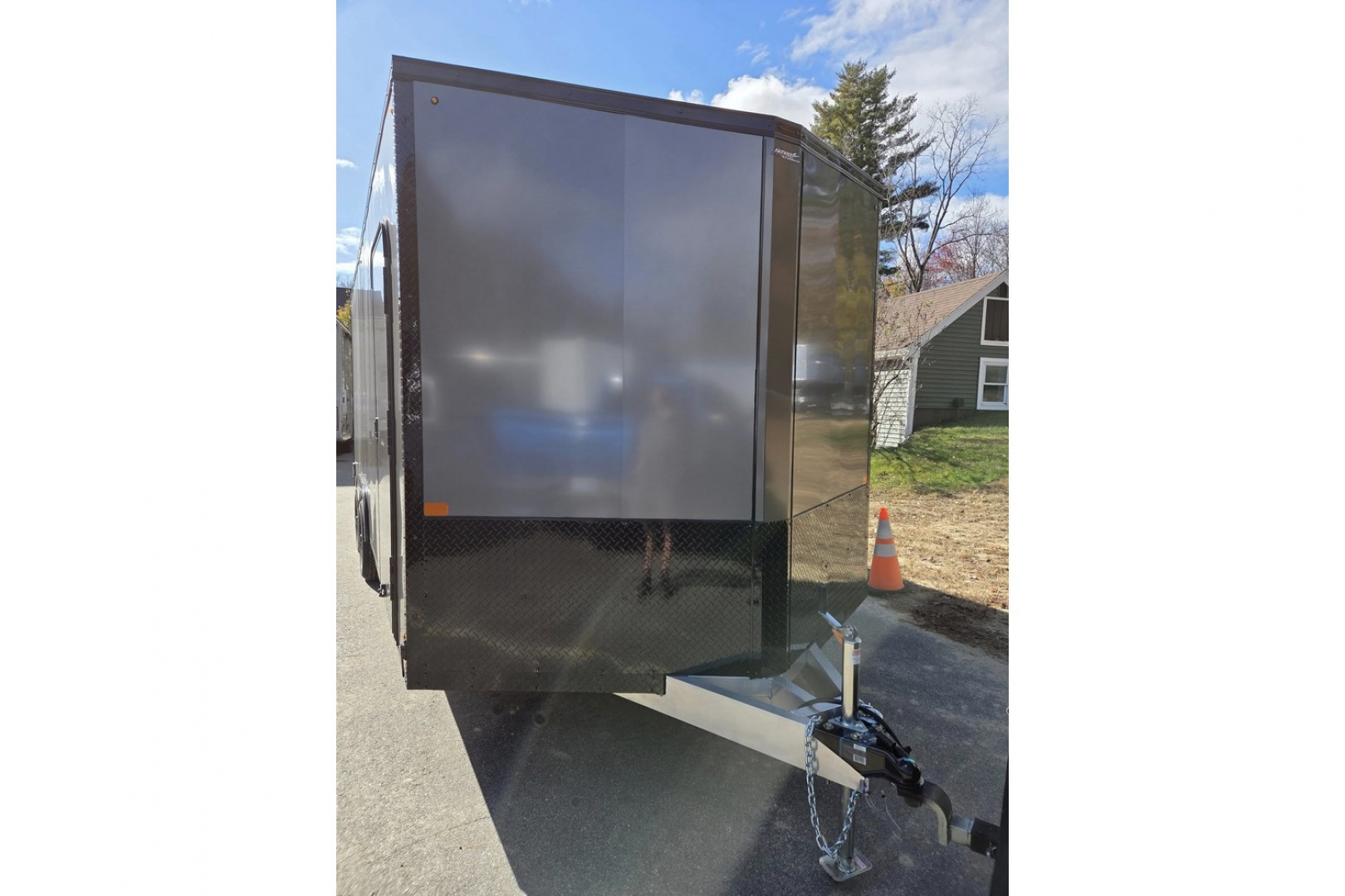 New 2026 8.5x20 extra height aluminum trailer 9990lb gvwr with black out trim package - Nitro