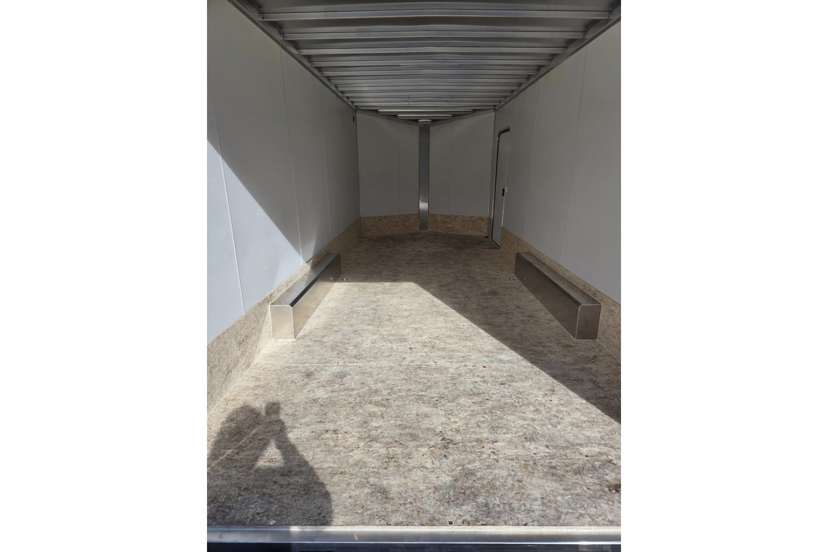 New 2026 8.5x20 extra height aluminum trailer 9990lb gvwr with black out trim package - Nitro