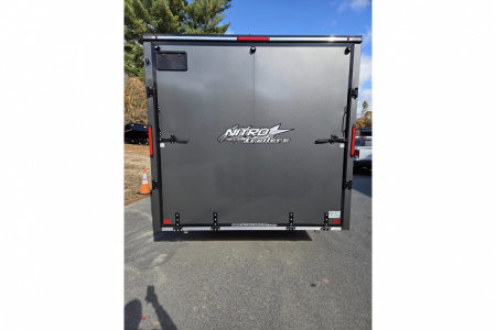 New 2026 8.5x20 extra height aluminum trailer 9990lb gvwr with black out trim package - Nitro