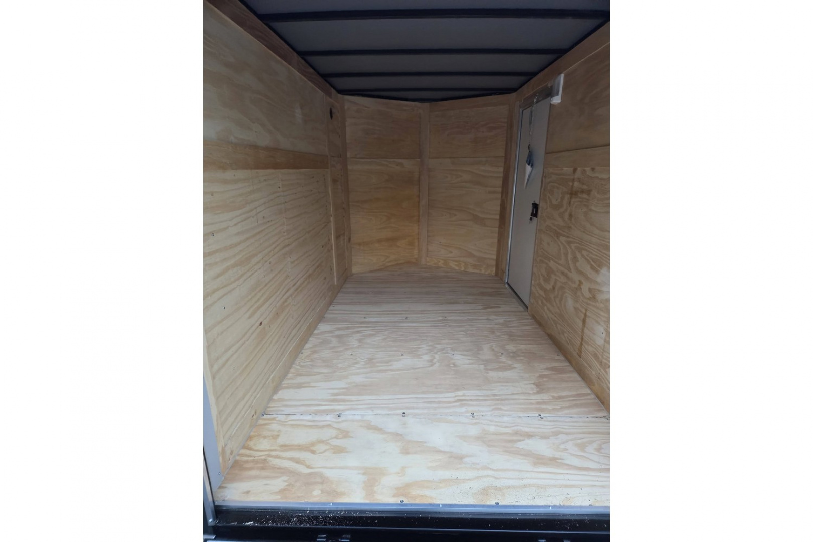 New 2026 6x10 enclosed cargo trailer with rear ramp door - Anvil Trailers