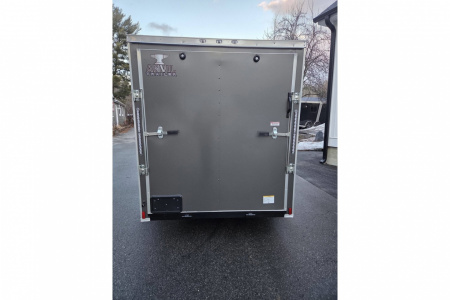 New 2026 6x10 enclosed cargo trailer with rear ramp door - Anvil Trailers