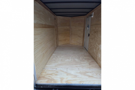 New 2026 6x10 enclosed cargo trailer with rear ramp door - Anvil Trailers