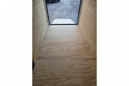 New 2026 6x12 dual axle enclosed cargo trailer with rear ramp - Anvil Trailers