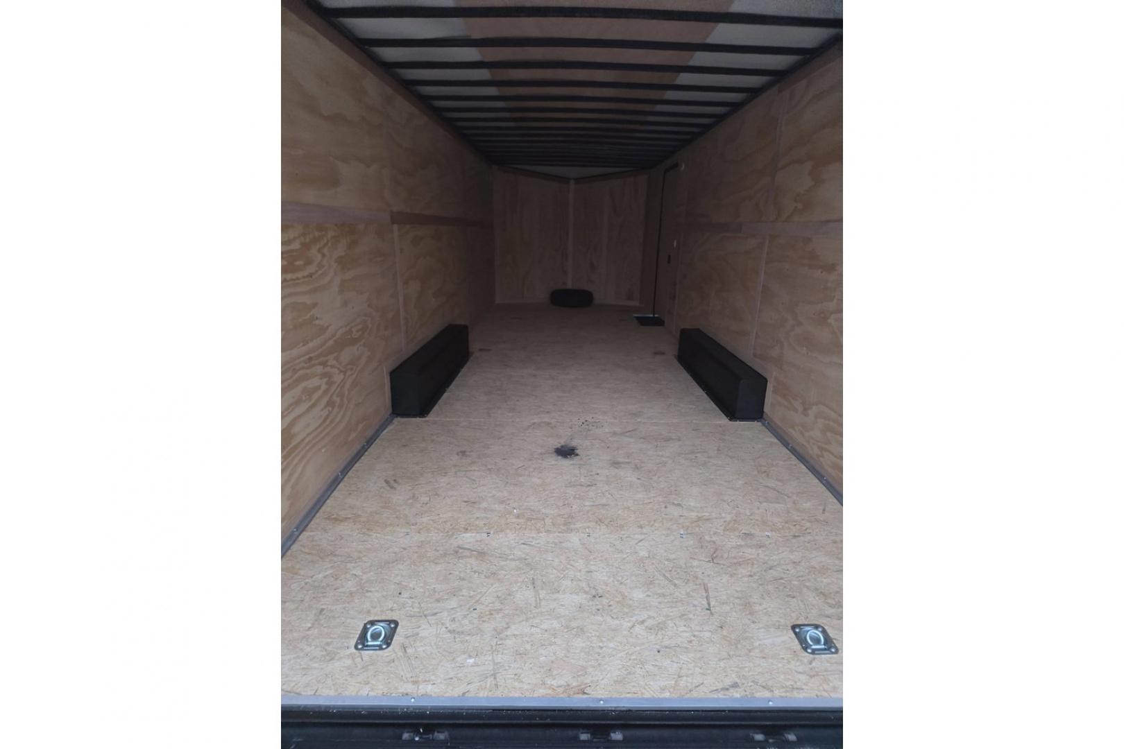 New 2026 8.5X24 9990LB GVWR ENCLOSED CAR HAULER EXTRA HEIGHT WHITE WITH BLAKC OUT TRIM PACKAGE - Haul-About