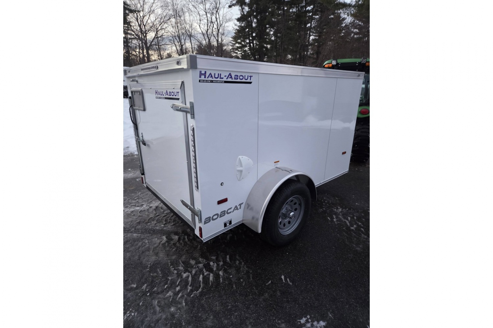 New 2026 5x8 cargo trailer rear barn doors - Haul-About