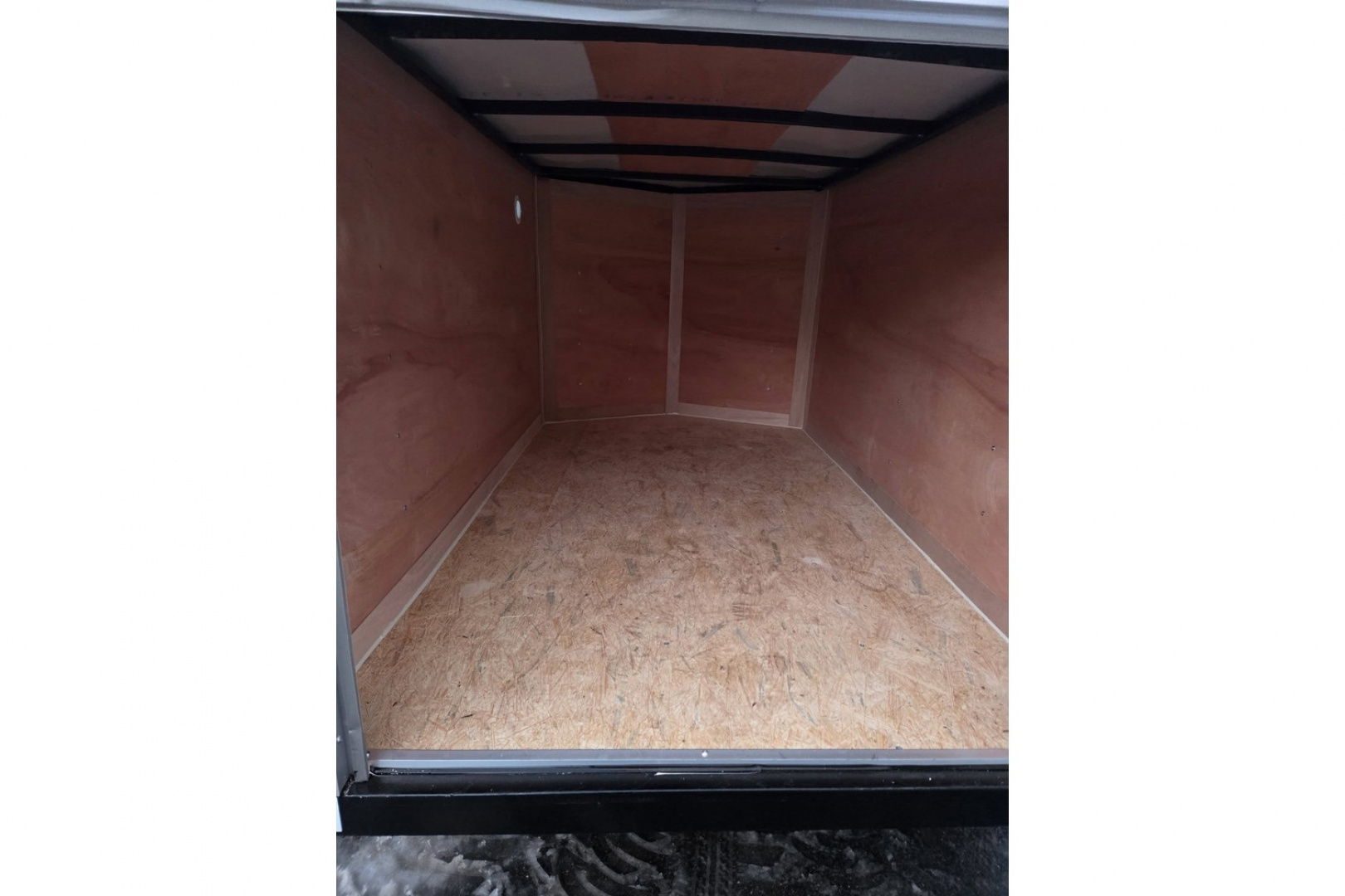New 2026 5x8 cargo trailer rear barn doors - Haul-About