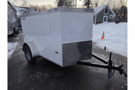 New 2026 5x8 cargo trailer rear barn doors - Haul-About