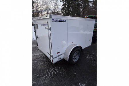 New 2026 5x8 cargo trailer rear barn doors - Haul-About