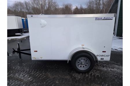 New 2026 5x8 cargo trailer rear barn doors - Haul-About