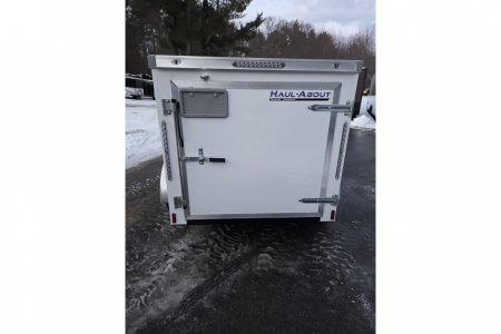 New 2026 5x8 cargo trailer rear barn doors - Haul-About