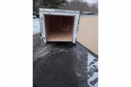 New 2026 5x8 cargo trailer rear barn doors - Haul-About