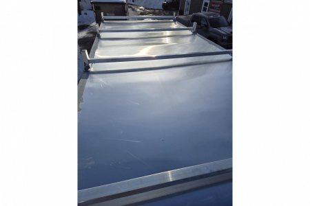 New 2026 7.5x16 9990lb gvwr contractor trailer with rear ramp black out trim package - Nitro