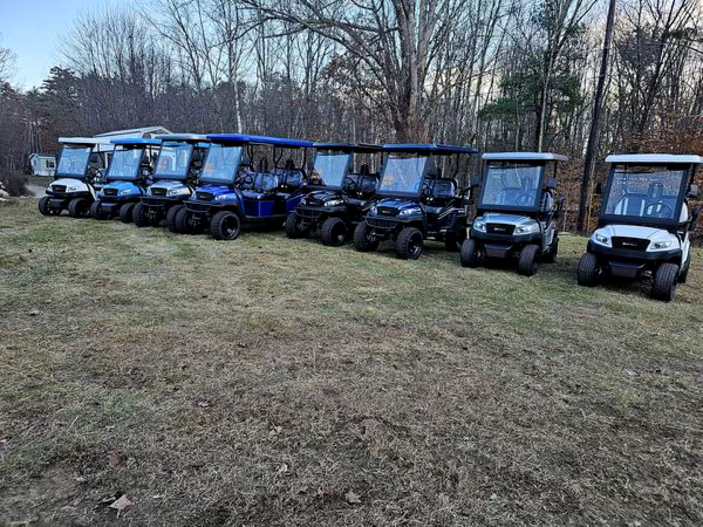 New 2024 Nexus 4f street legal golf cart lsv mint green loaded - Bintelli