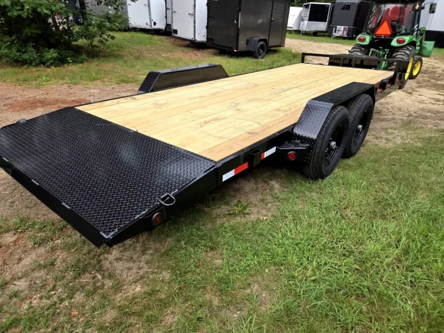 New 2026 7x20 power tilt equipment trailer 14,000lb gvwr - Quality Trailers