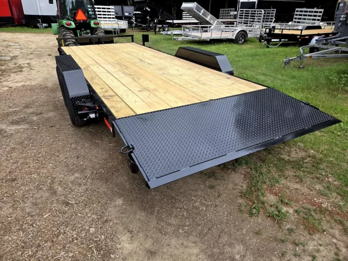 New 2026 7x20 power tilt equipment trailer 14,000lb gvwr - Quality Trailers
