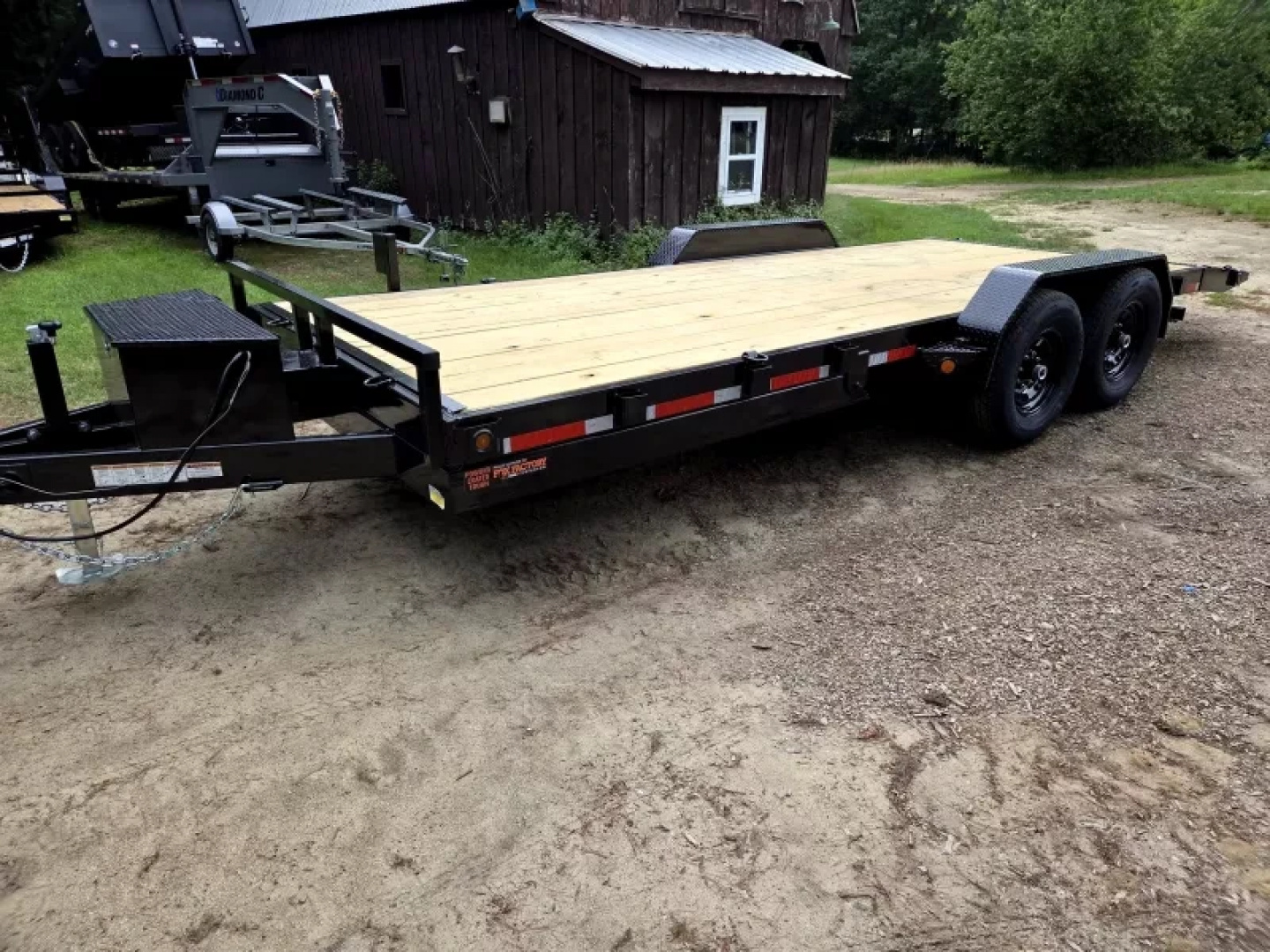 New 2026 7x20 14,000lb gvwr equipment trailer power tilt - Quality Steel & Aluminum Products, LLC