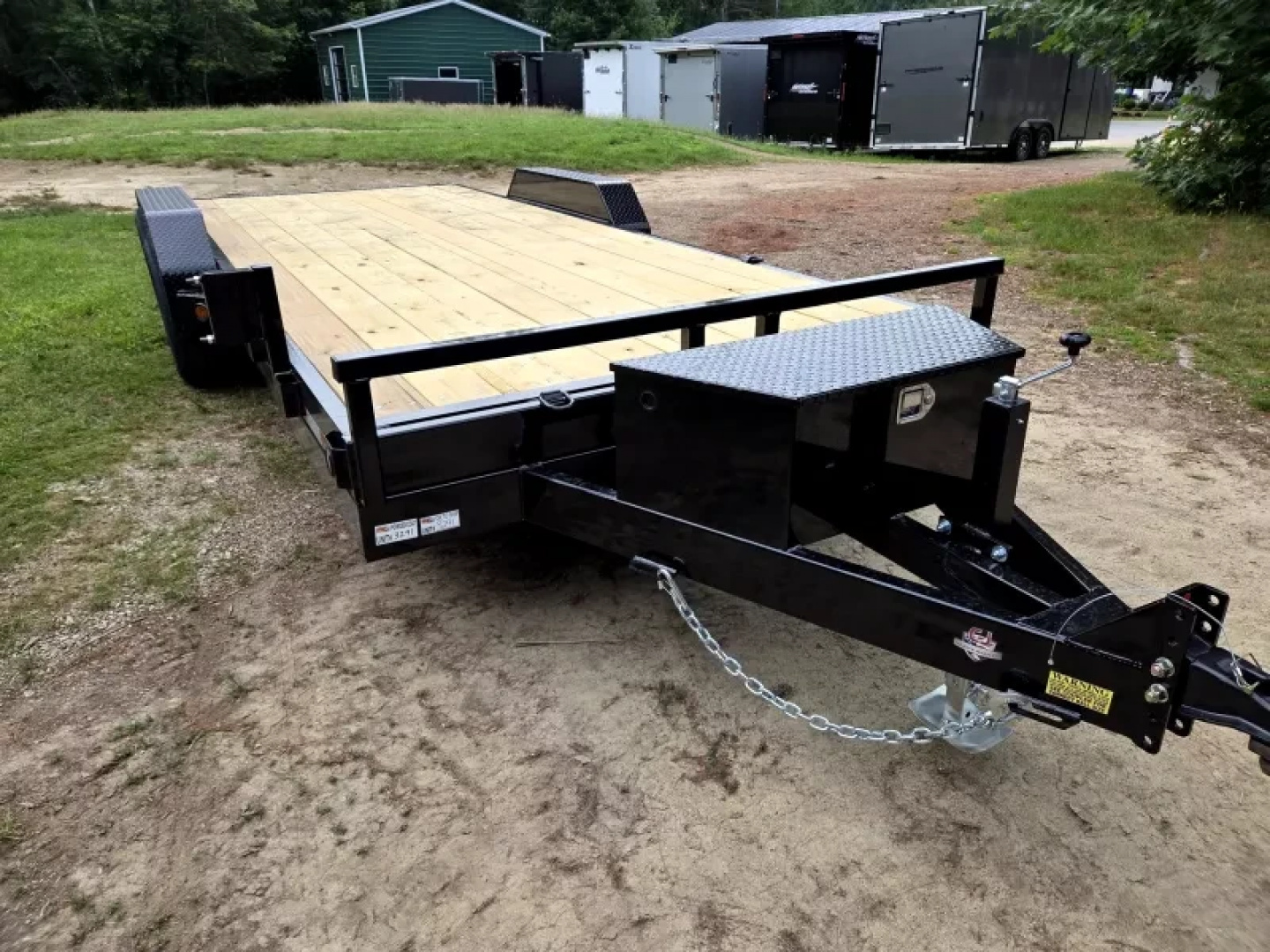New 2026 7x20 14,000lb gvwr equipment trailer power tilt - Quality Steel & Aluminum Products, LLC