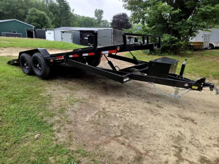 New 2026 7x20 14,000lb gvwr equipment trailer power tilt - Quality Steel & Aluminum Products, LLC