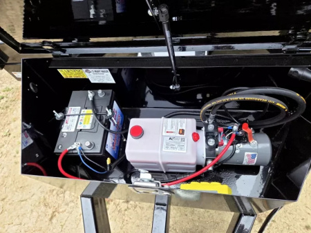 New 2026 7x20 14,000lb gvwr equipment trailer power tilt - Quality Steel & Aluminum Products, LLC