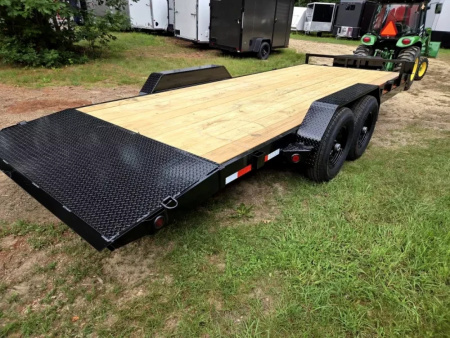 New 2026 7x20 14,000lb gvwr equipment trailer power tilt - Quality Steel & Aluminum Products, LLC