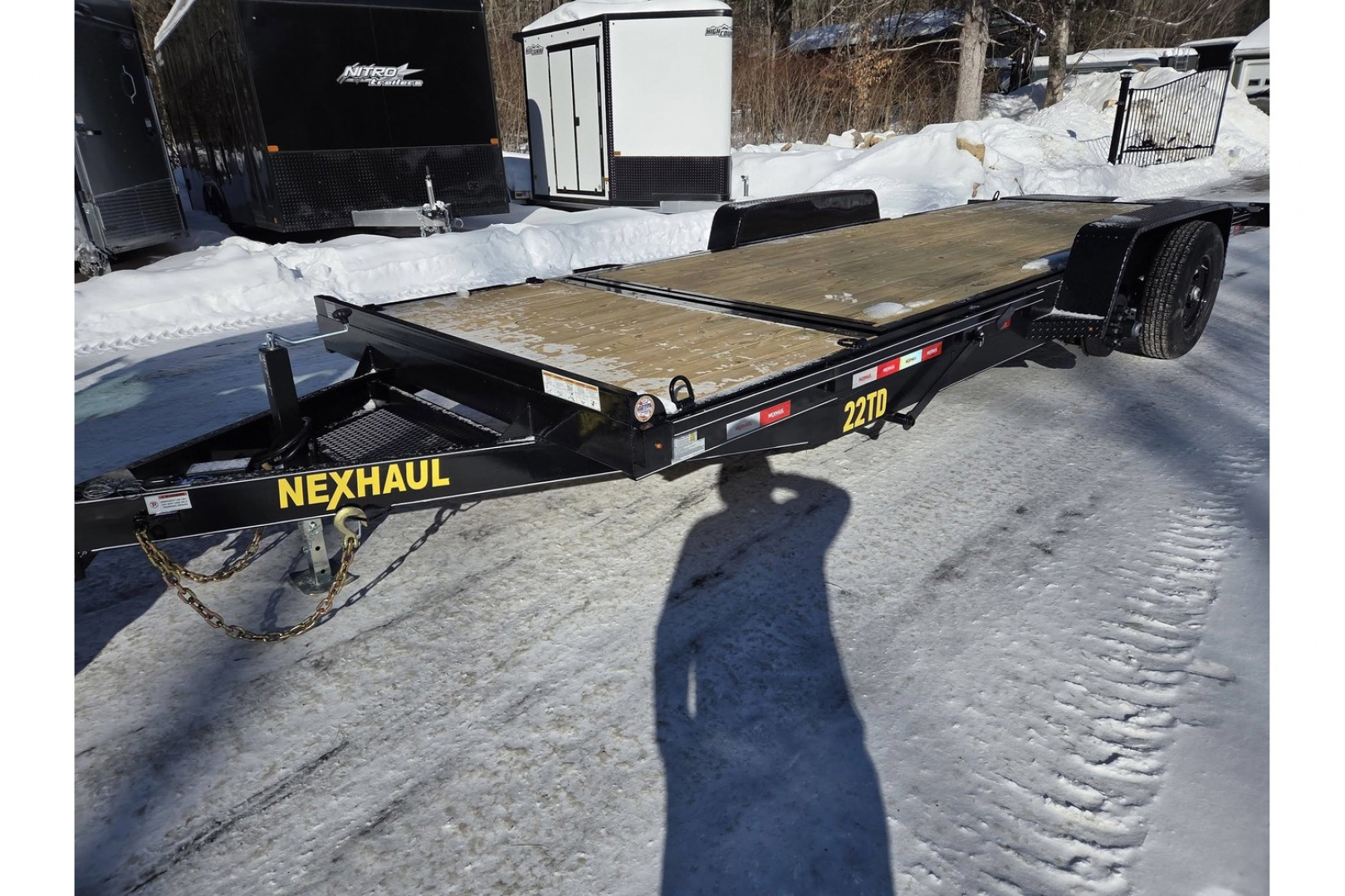 New 2026 7x22 tilt equipment trailers 14k or 15k gvwr - NEXHAUL