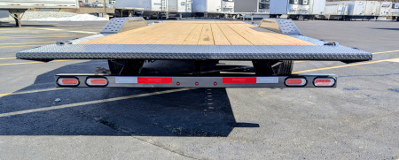 New Diamond C 24' HXD-210 Gravity Tilt 102" Wide: 23K (GVWR), Drive Over Fenders, Equipment Trailer