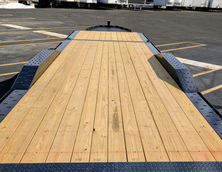 New Diamond C 24' HXD-210 Gravity Tilt 102" Wide: 23K (GVWR), Drive Over Fenders, Equipment Trailer