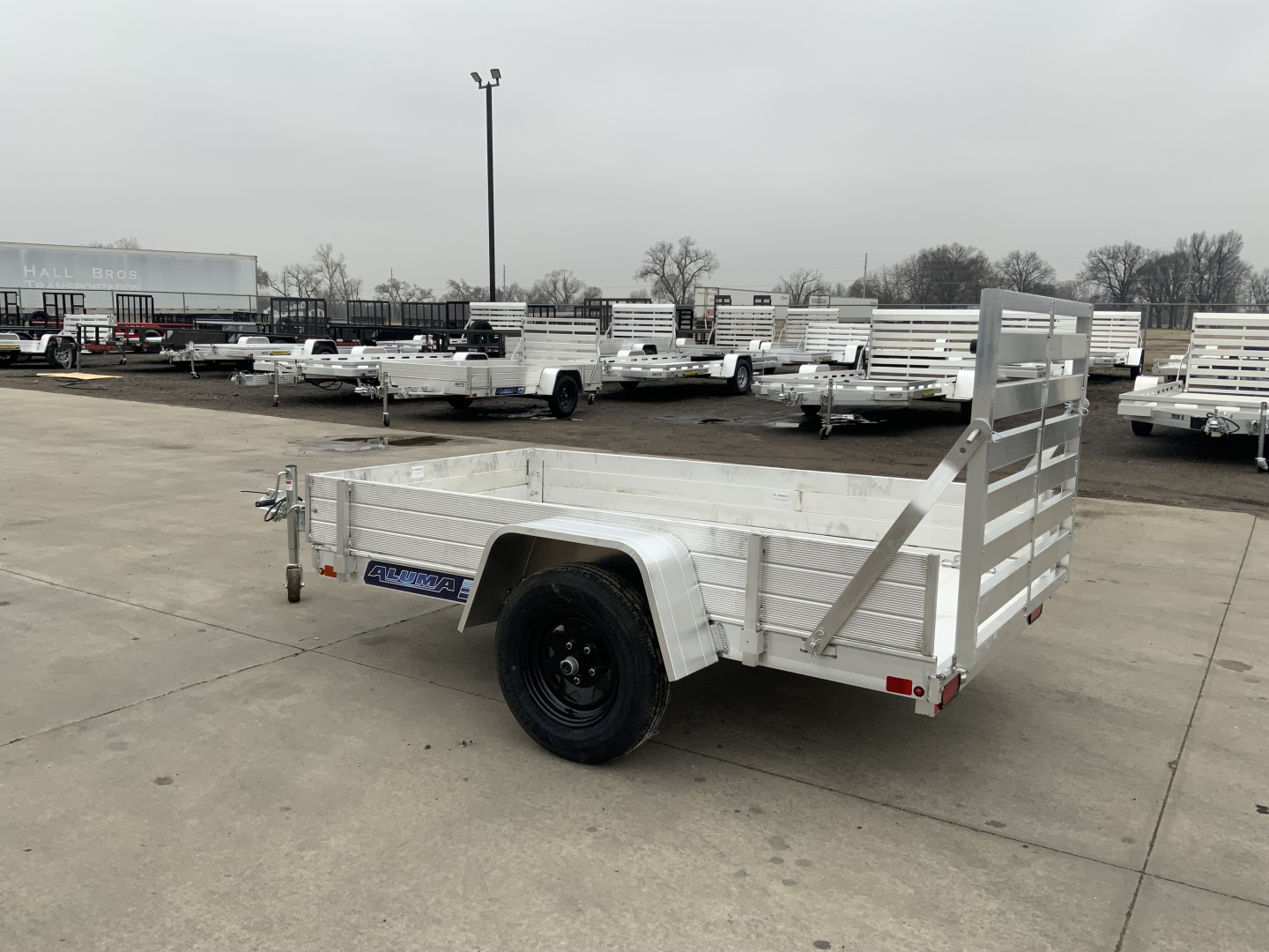 New 2027 Aluma 54 X 8 ESA-S-TG Utility Trailer