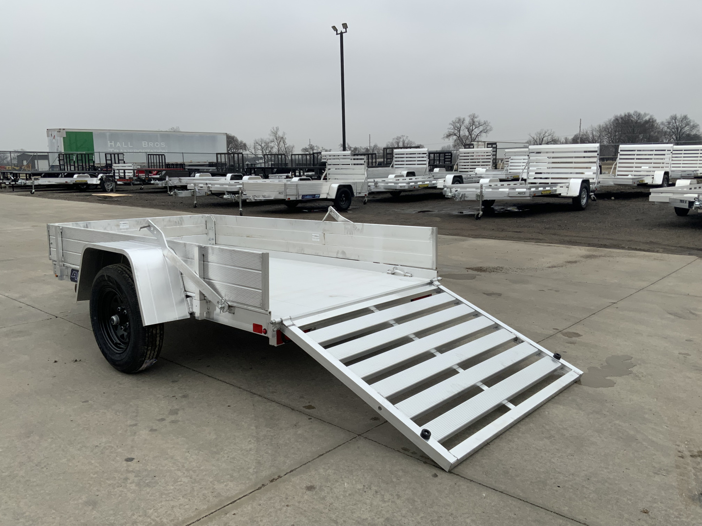 New 2027 Aluma 54 X 8 ESA-S-TG Utility Trailer