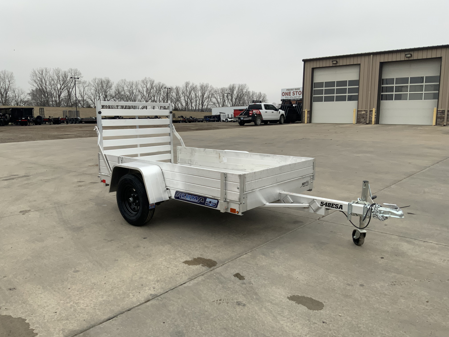 New 2027 Aluma 54 X 8 ESA-S-TG Utility Trailer