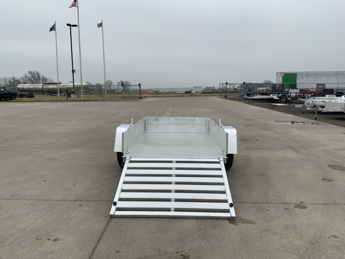 New 2027 Aluma 54 X 8 ESA-S-TG Utility Trailer