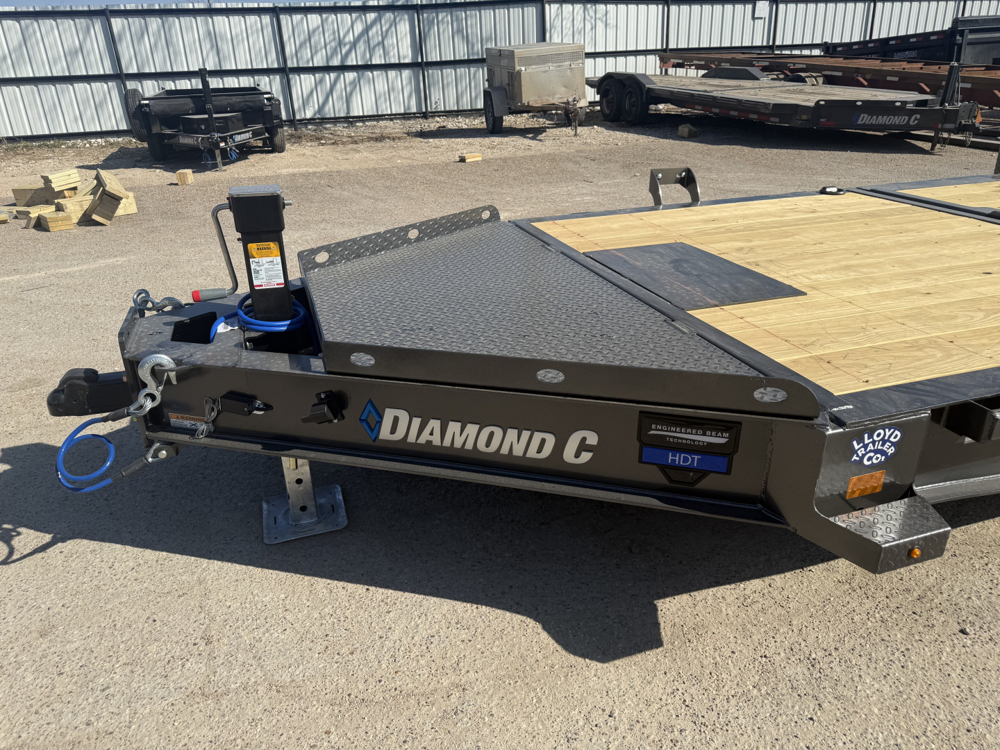 New 2026 Diamond C Trailers HDT208 20X80 Tilt Trailer