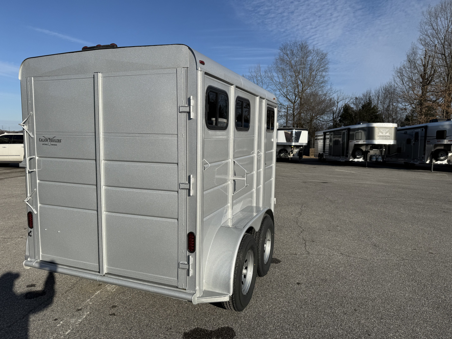 New 2026 Calico Trailers 2H BP Horse Trailer