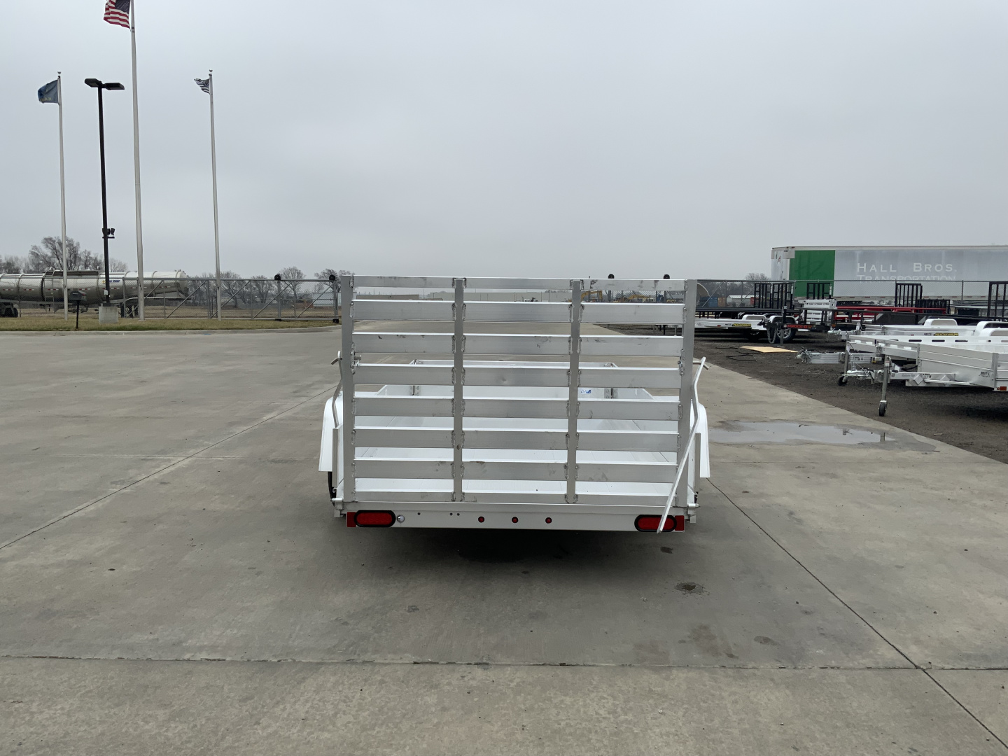 New 2027 Aluma 63 X 10 ESA-S-TG Utility Trailer